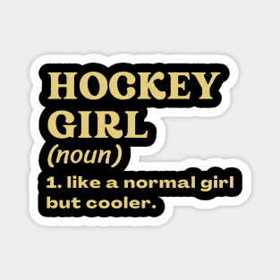 Hockey Girl Magnet