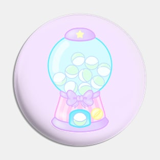 Pastel Gashapon Machine Pin