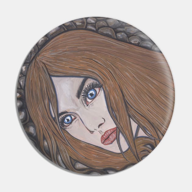 Sad girl on beach stones Pin by deadblackpony