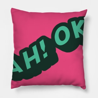 Yah! Ok! Pillow