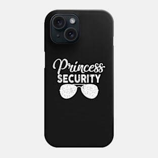 Princess Security Funny Birthday Halloween Party design Phone Case