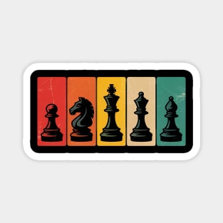 Chess Player Chess Pieces Chess Grandmaster Magnet