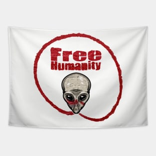 Free Humanity Tapestry