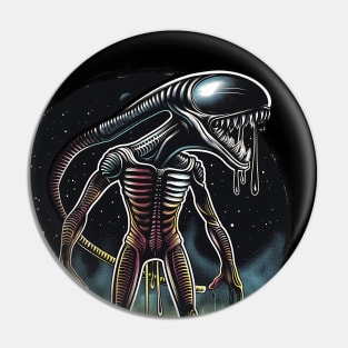 Alien surfing 88069 Pin