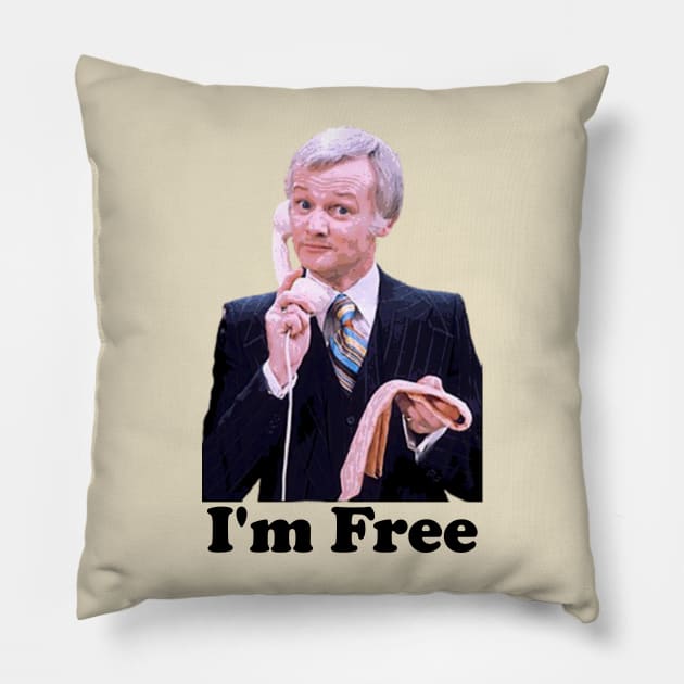 Mr Humphries I’m Free Pillow by NdasMet