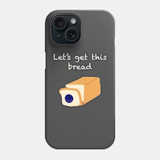 Bread graphic design Phone Case