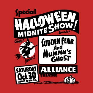 Halloween Midnight Show vintage "ghost show" T-Shirt