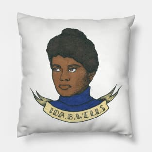 Ida Bell Wells-Barnett Pillow