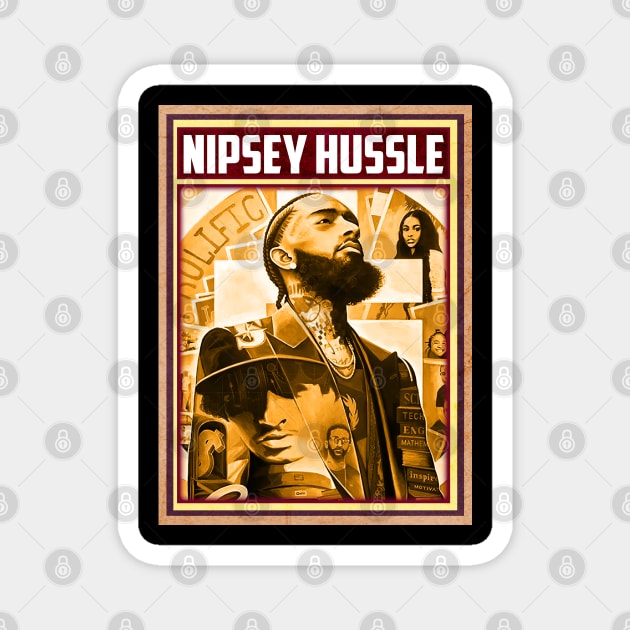 Iconic Nipsey Photographs That Define A Generation Magnet by ElenaBerryDesigns