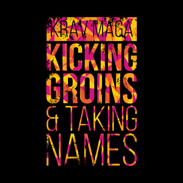 Krav Maga Kicking Groins by polliadesign