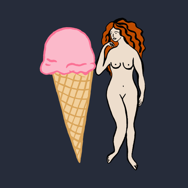 Venus of Ice Cream by Das Brooklyn