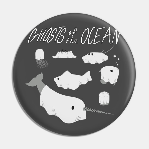 Ghosts of the Ocean Pin by Danger Dog Design