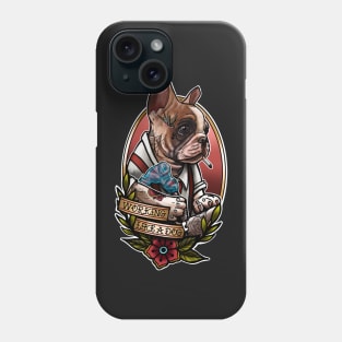 Working like a dog Phone Case