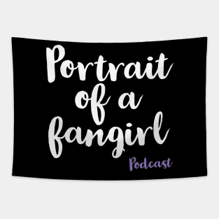 Portrait of a Fangirl Tapestry