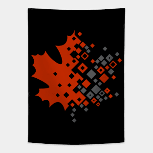 digital leaf Tapestry