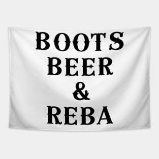 Boots Beer & Reba Tapestry