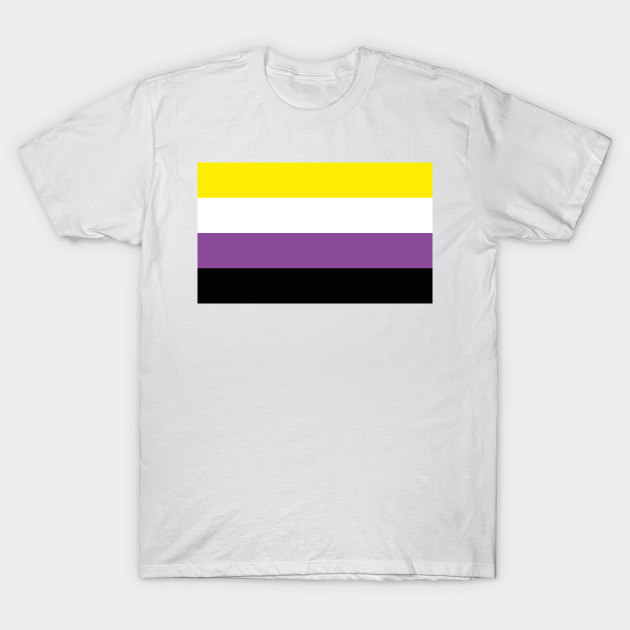 Non-Binary Pride Flag - Non Binary - T-Shirt | TeePublic