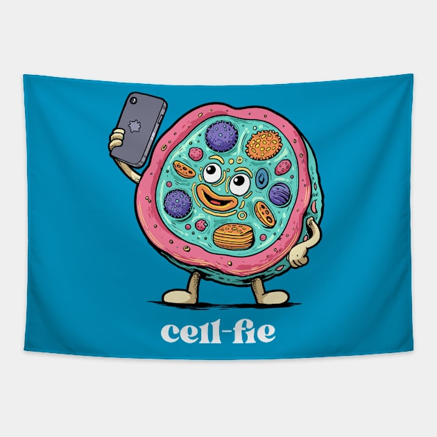 Cellfie Tapestry by GoshWow 