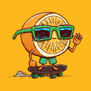 The Orange Skater T-Shirt