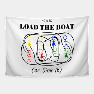 Load The Boat Tapestry