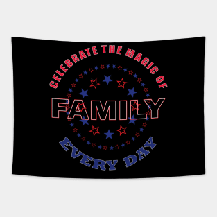 American Family Day Tapestry