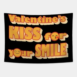 Valentine's kiss for your smile, dopamine dance, great mood Tapestry