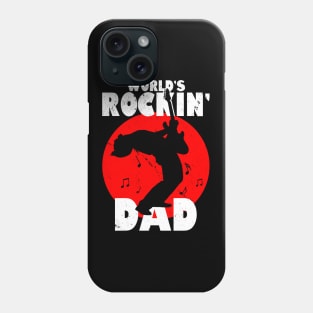 Rockin' Dad Best Dad Gift For Dads Fathers Uncle Phone Case