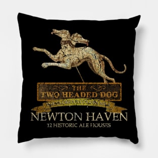 The Two Headed Dog The World's End Pillow