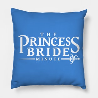 The Princess Bride Minute logo (white) Pillow