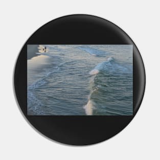 Ocean Walk at Sunset Pin