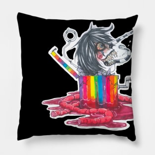 Laughing Jack In The Box Pillow