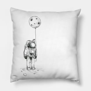 Astronaut and A Balloon Pillow