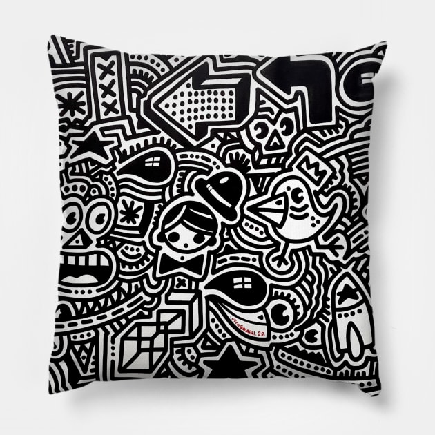 Top of the morning Pillow by Ottograph