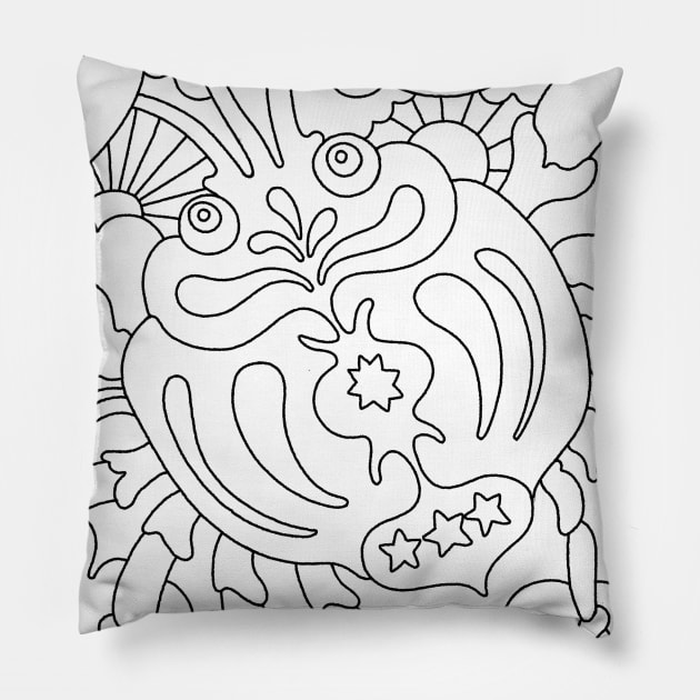 CANCER Pillow by TheCosmicTradingPost