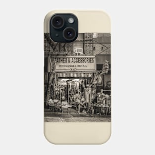 Old Vintage New York City Manhattan Street Phone Case