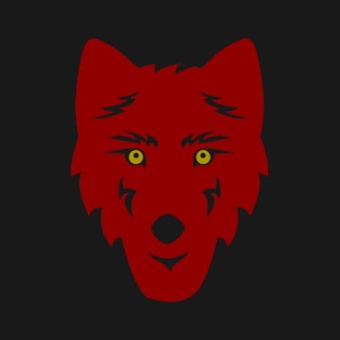 Wolf Head. T-Shirt