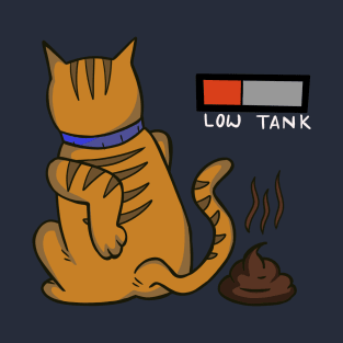 Cat with low Tank T-Shirt