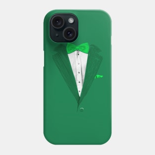 Leprechaun Suit St Patricks Day Green Irish Tuxedo Phone Case