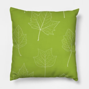 Leaf sketches Pillow