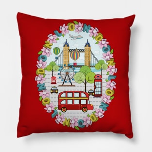 London - England Pillow