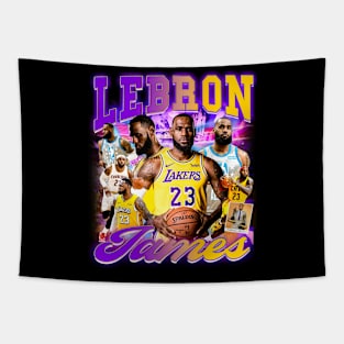 LeBron James Bootleg tee Tapestry