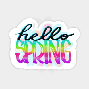 Hello Spring Magnet