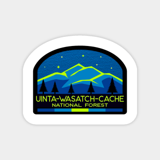 UINTA - WASATCH - CACHE National Forest Utah Camping Canoe Magnet