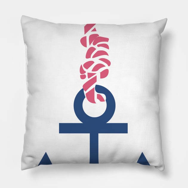 Vintage Anchor Pillow by nickemporium1