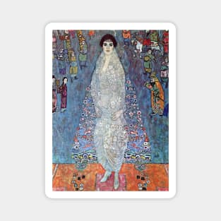 Portrait Baroness Elisabeth Bacchofen Echt by Gustav Klimt Magnet