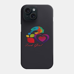 Tech girl Phone Case