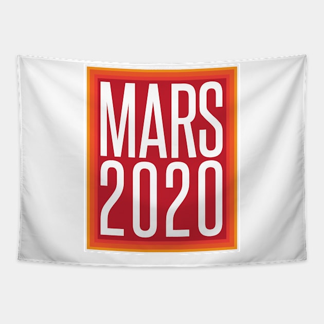 MARS 2020 Tapestry by photon_illustration