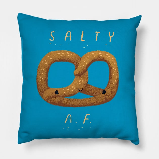 salty AF Pillow by Louisros