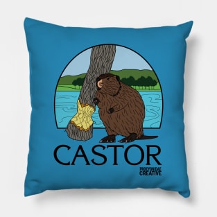 Castor, Arquitecto del Ecosistema 2 Pillow