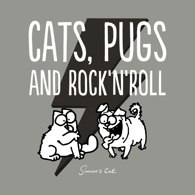 Simon's Cat - Cats, Pugs & Rock n Roll. by devanpm